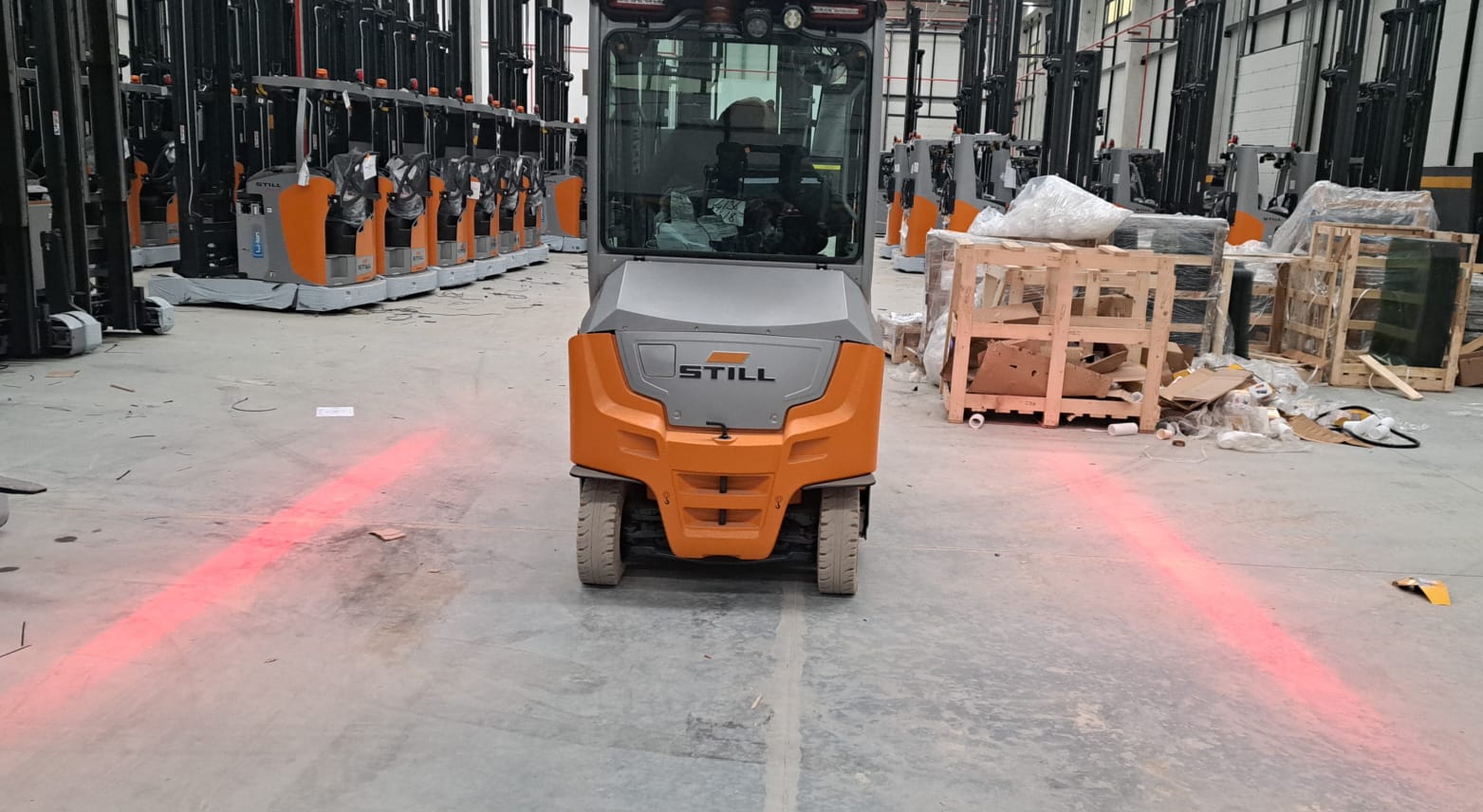 Forklift Red Zone Uygulaması