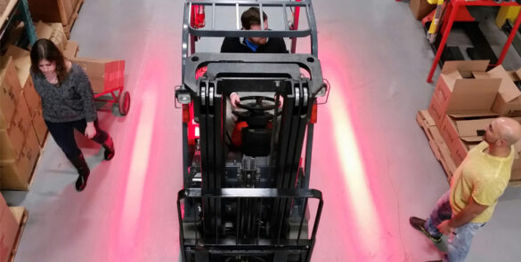Forklift Red Zone Güvenlik Uygulaması